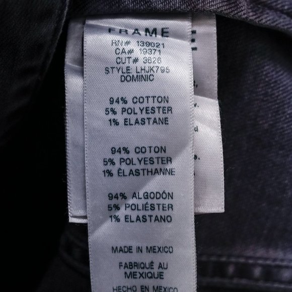 Frame Grey Denim Jacket - Picture 10 of 14